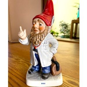 Vintage Goebel "Doc" the Doctor Gnome Figurine West Germany 1979